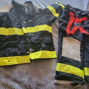 Lion Apparel Firefighter Suit XXL Heavyweight Turnout